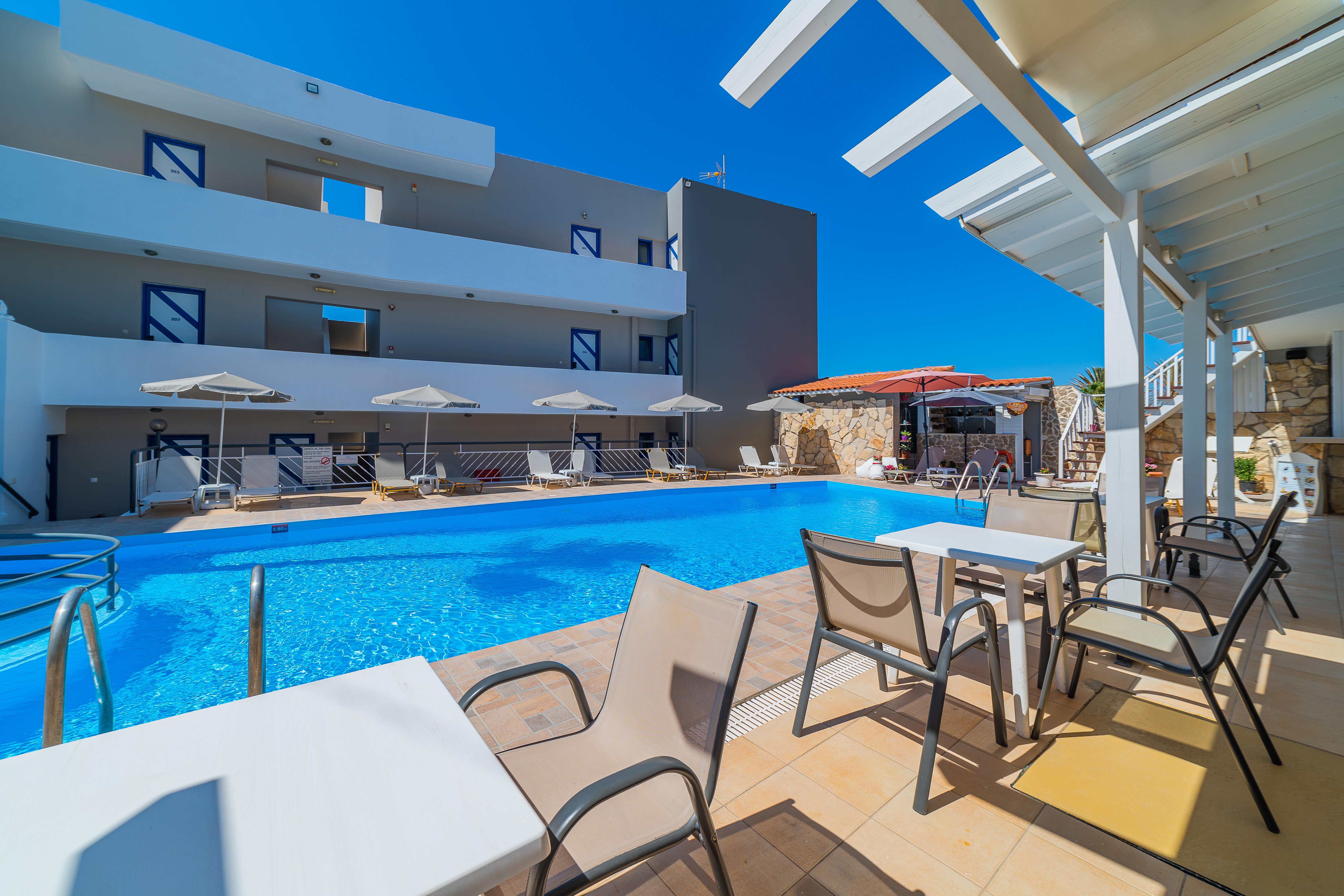 Blue Dream Hotel Stavromenos  Exterior foto