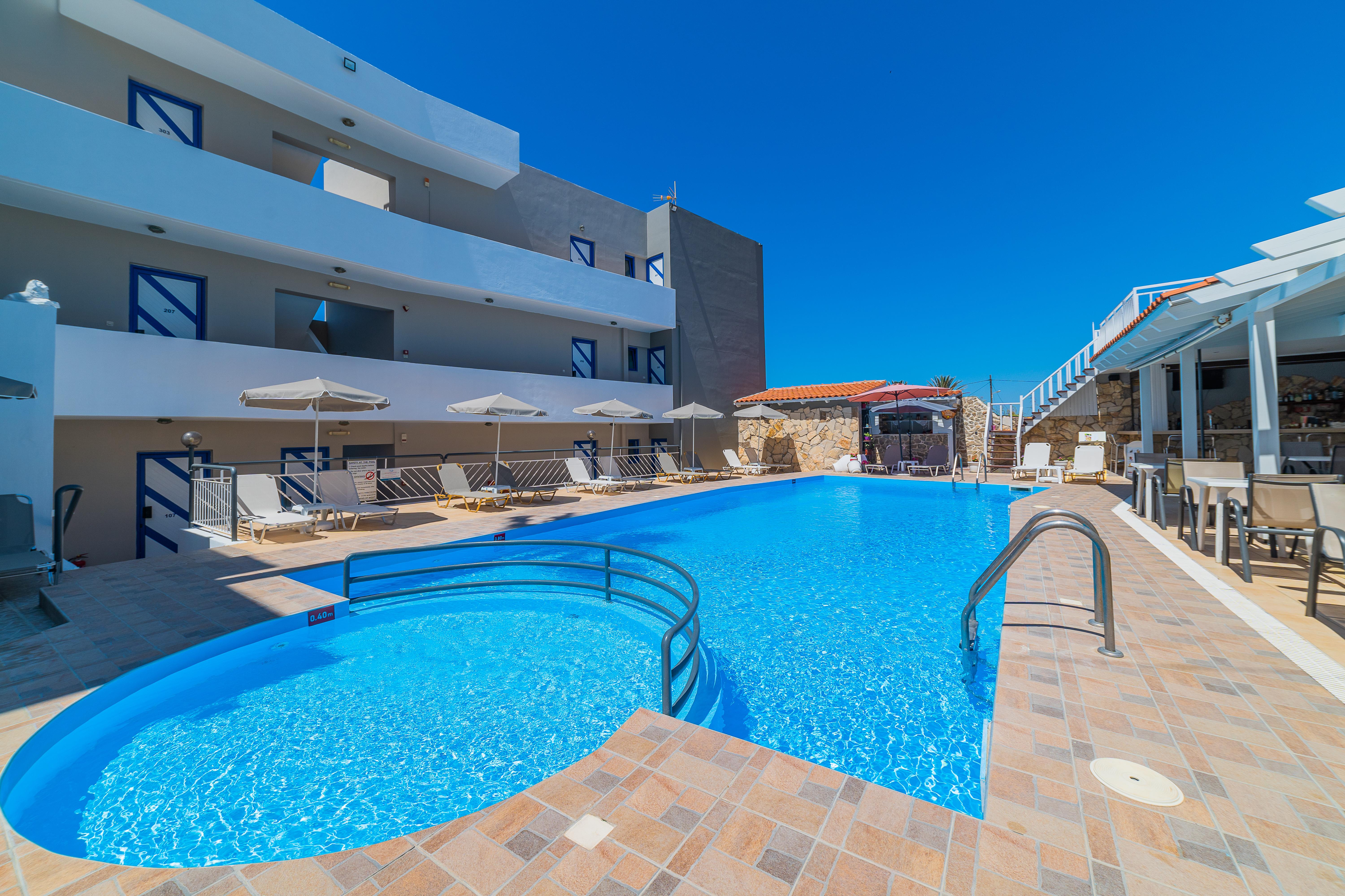 Blue Dream Hotel Stavromenos  Exterior foto